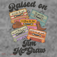 Raised On Tim Mcgraw Retro Cassette Tape Toddler Hoodie thumb 2
