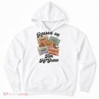 Raised On Tim Mcgraw Retro Cassette Tape Hoodie thumb 0