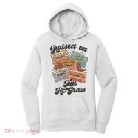 Raised On Tim Mcgraw Retro Cassette Tape Women's Hoodie thumb 0