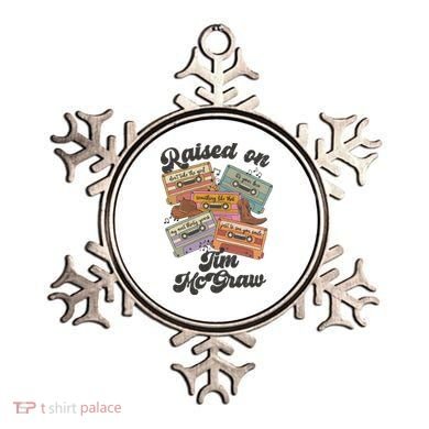 Raised On Tim Mcgraw Retro Cassette Tape Ornament