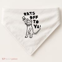 Rats Off To Ya! USA-Made Doggie Bandana thumb 0