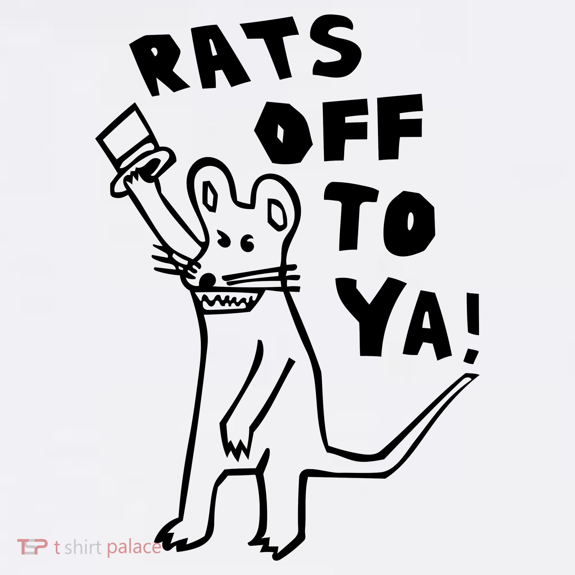 Rats Off To Ya! Bucket Hat