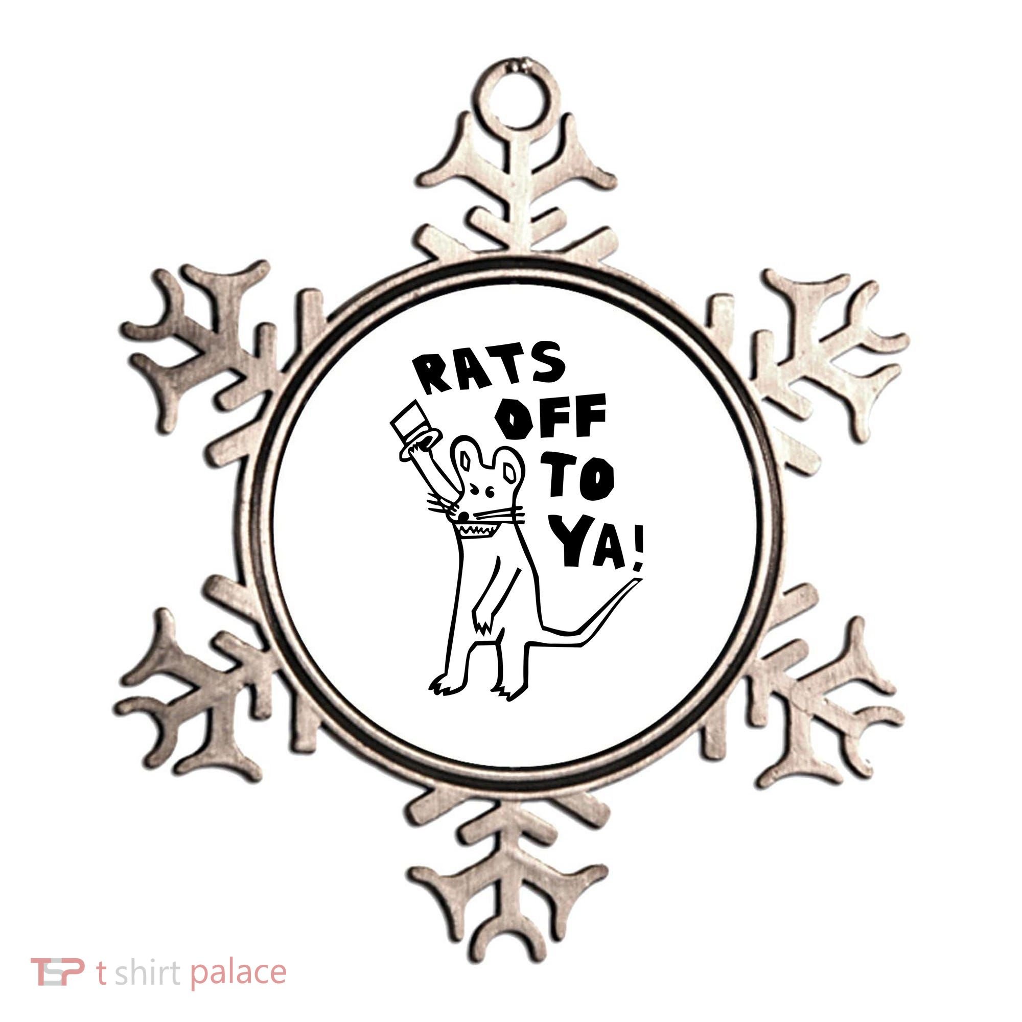 Rats Off To Ya! Ornament