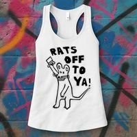 Rats Off To Ya! Women's Tank Top thumb 3