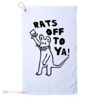 Rats Off To Ya! Golf Towel thumb 0