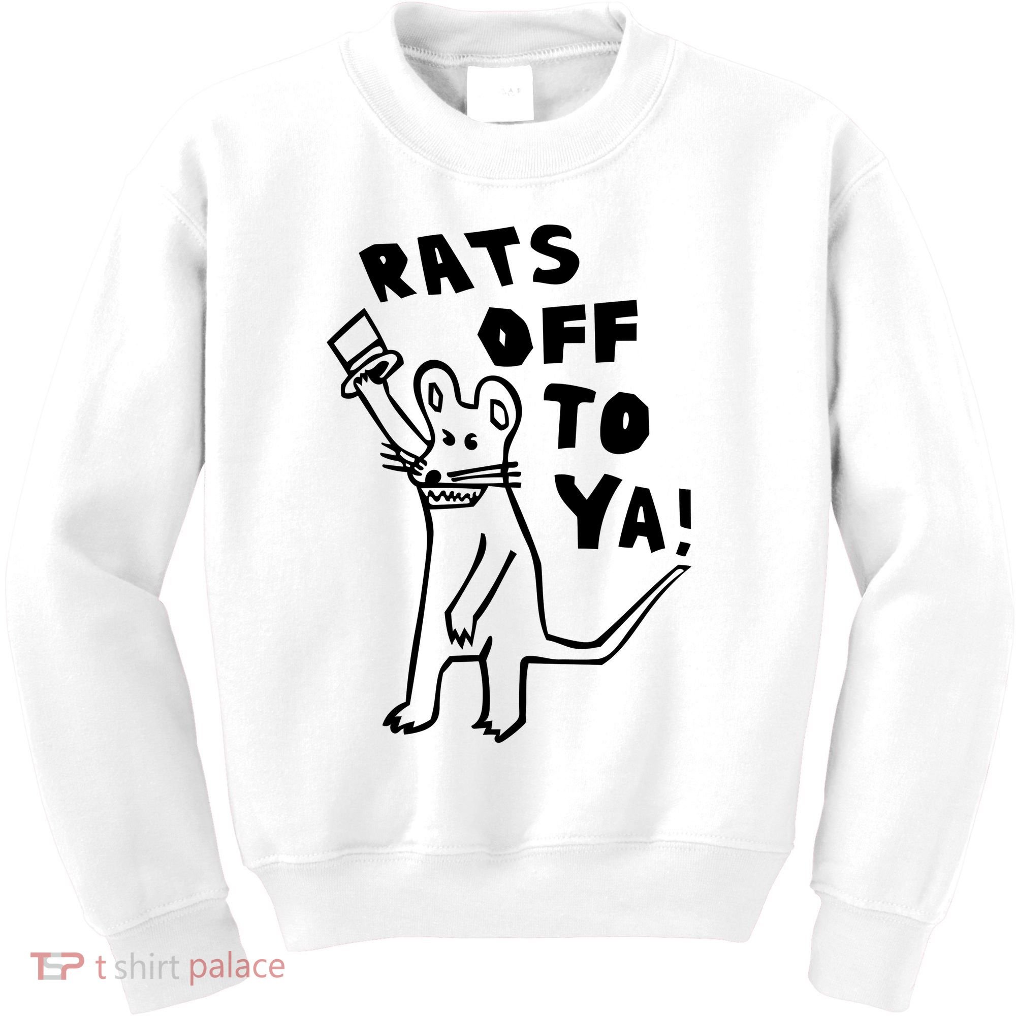 Rats Off To Ya! Kids Sweatshirt