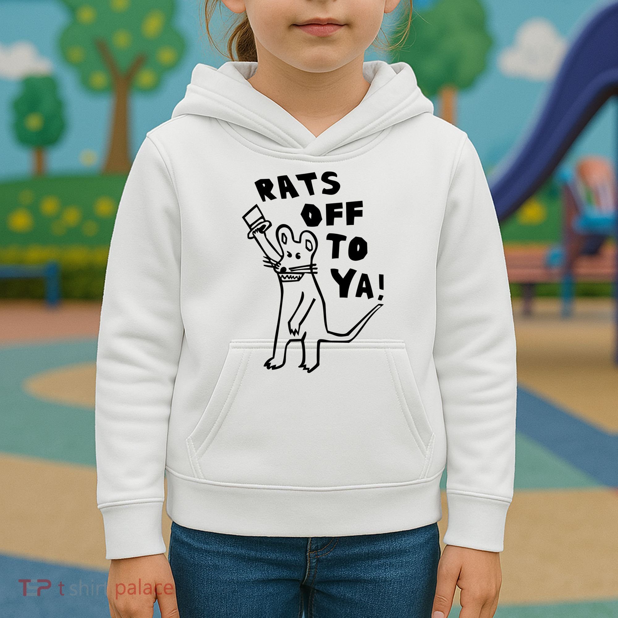 Rats Off To Ya! Kids Hoodie