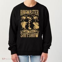 Ringmaster Of This Shitshow Elephant Circus Women's Sweatshirt thumb 0