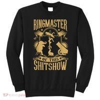 Ringmaster Of This Shitshow Elephant Circus Sweatshirt thumb 0