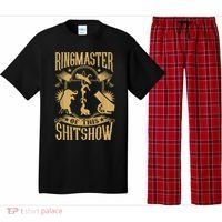 Ringmaster Of This Shitshow Elephant Circus Pajama Set thumb 0
