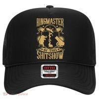 Ringmaster Of This Shitshow Elephant Circus Hat thumb 0