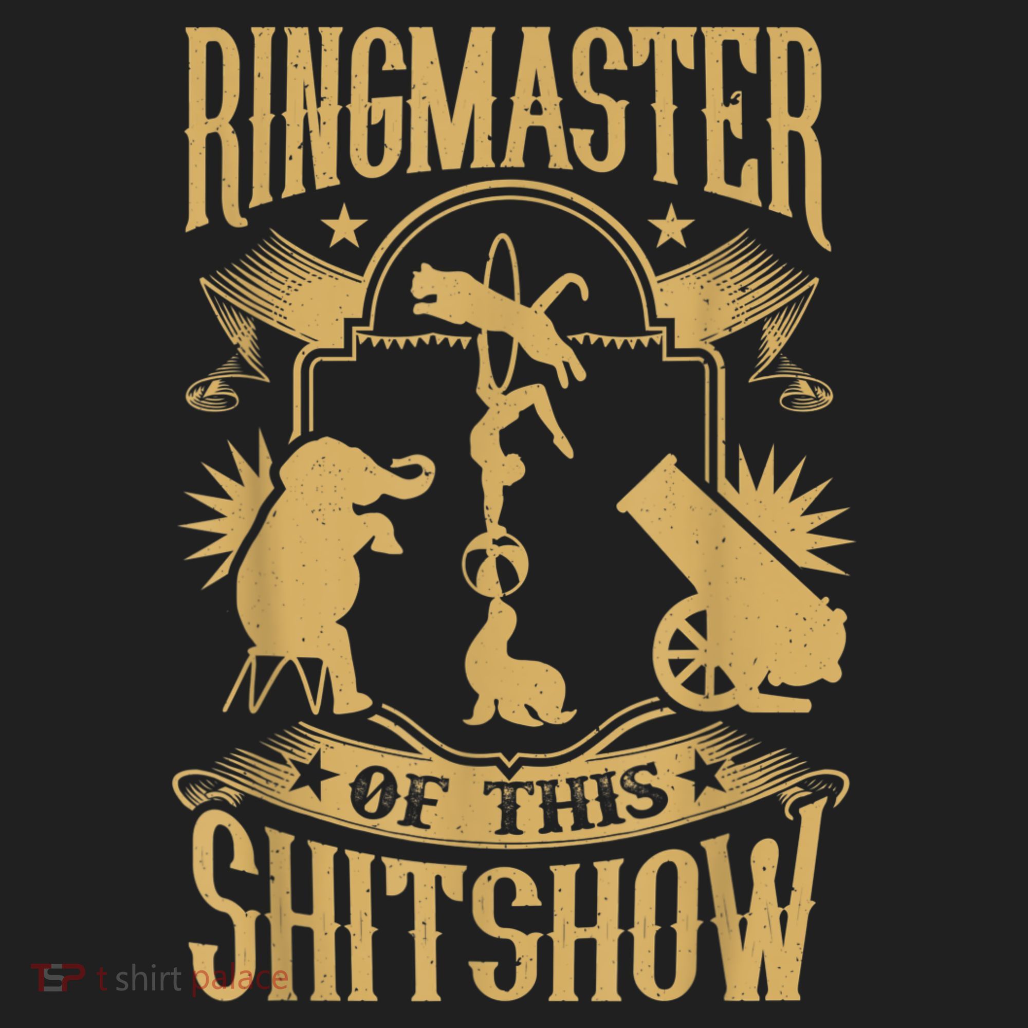 Ringmaster Of This Shitshow Elephant Circus Hat