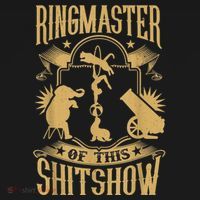 Ringmaster Of This Shitshow Elephant Circus Kids Hoodie thumb 5