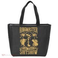 Ringmaster Of This Shitshow Elephant Circus Tote Bag thumb 0