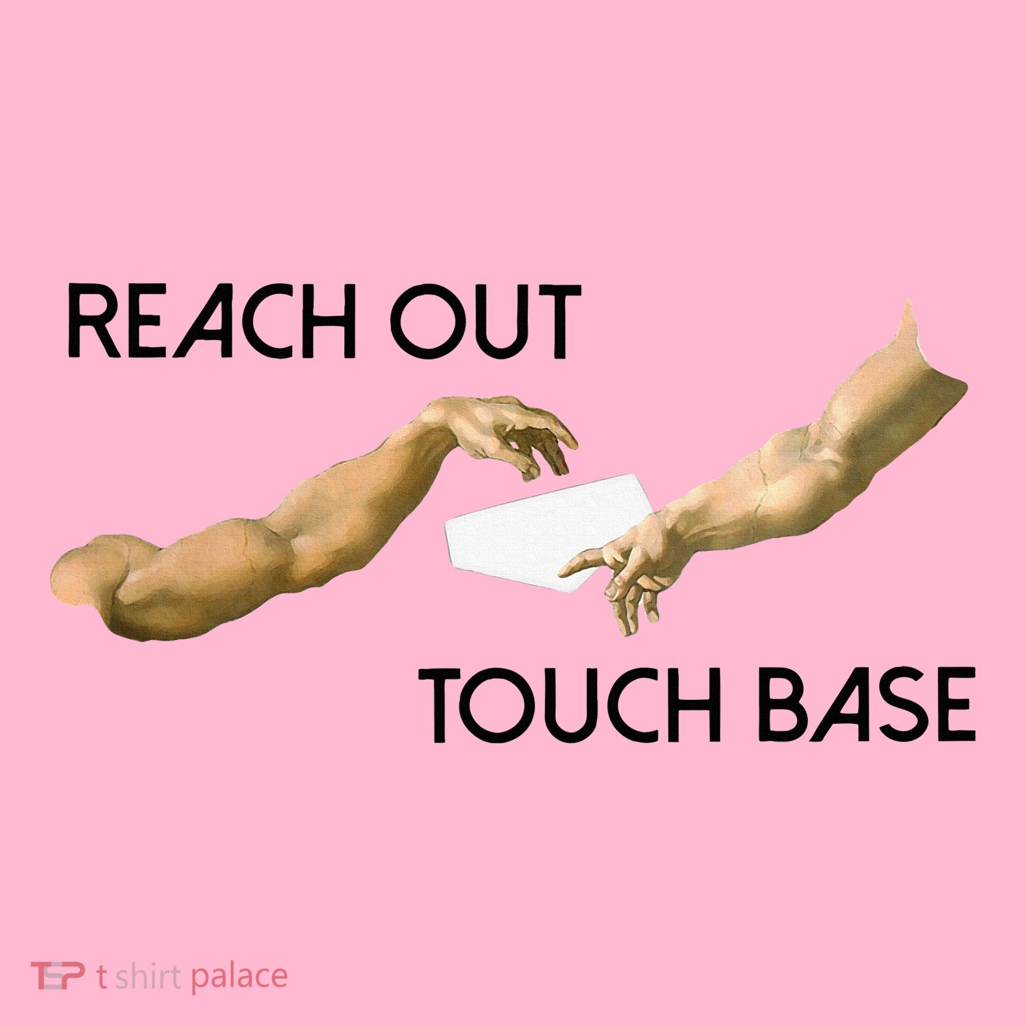 Reach Out Touch Base Tech Jargonslang Coaster