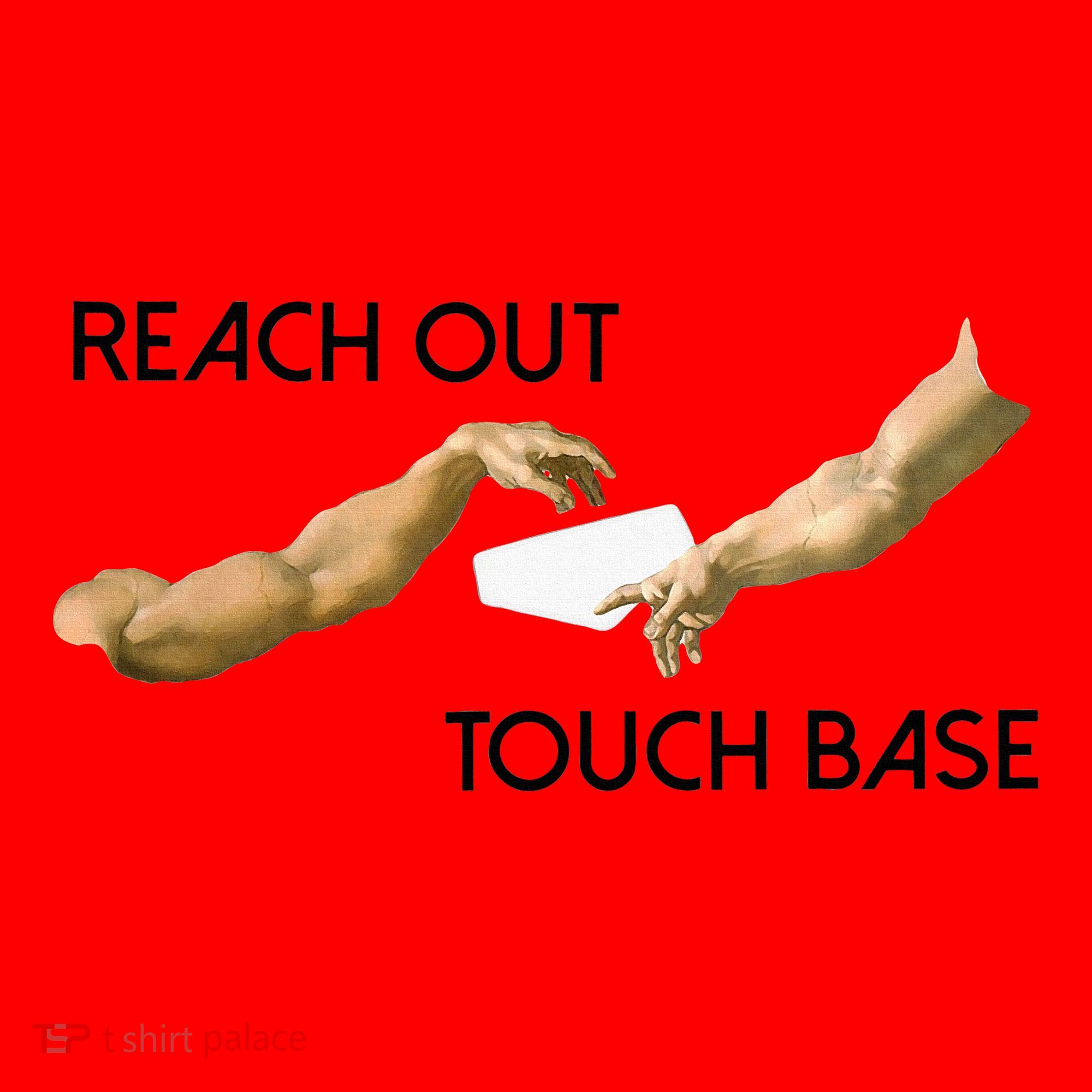 Reach Out Touch Base Tech Jargonslang Santa Hat