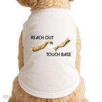 Reach Out Touch Base Tech Jargonslang Doggie Tank thumb 0