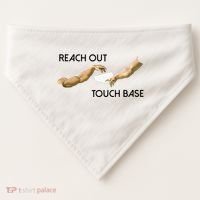 Reach Out Touch Base Tech Jargonslang USA-Made Doggie Bandana thumb 0