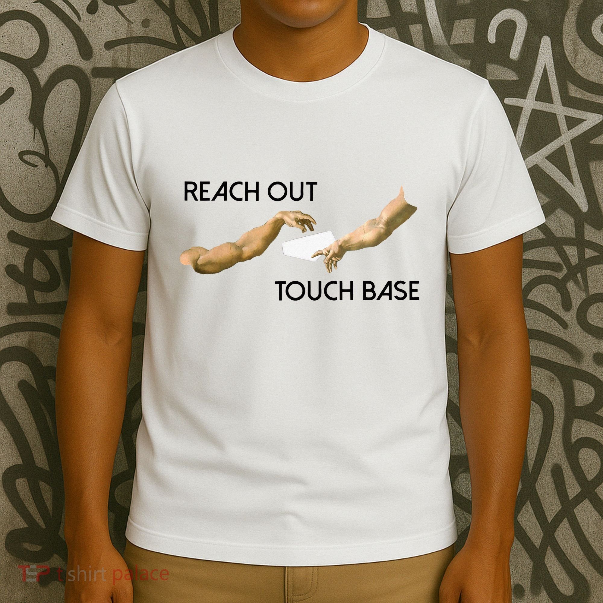 Reach Out Touch Base Tech Jargonslang T-Shirt