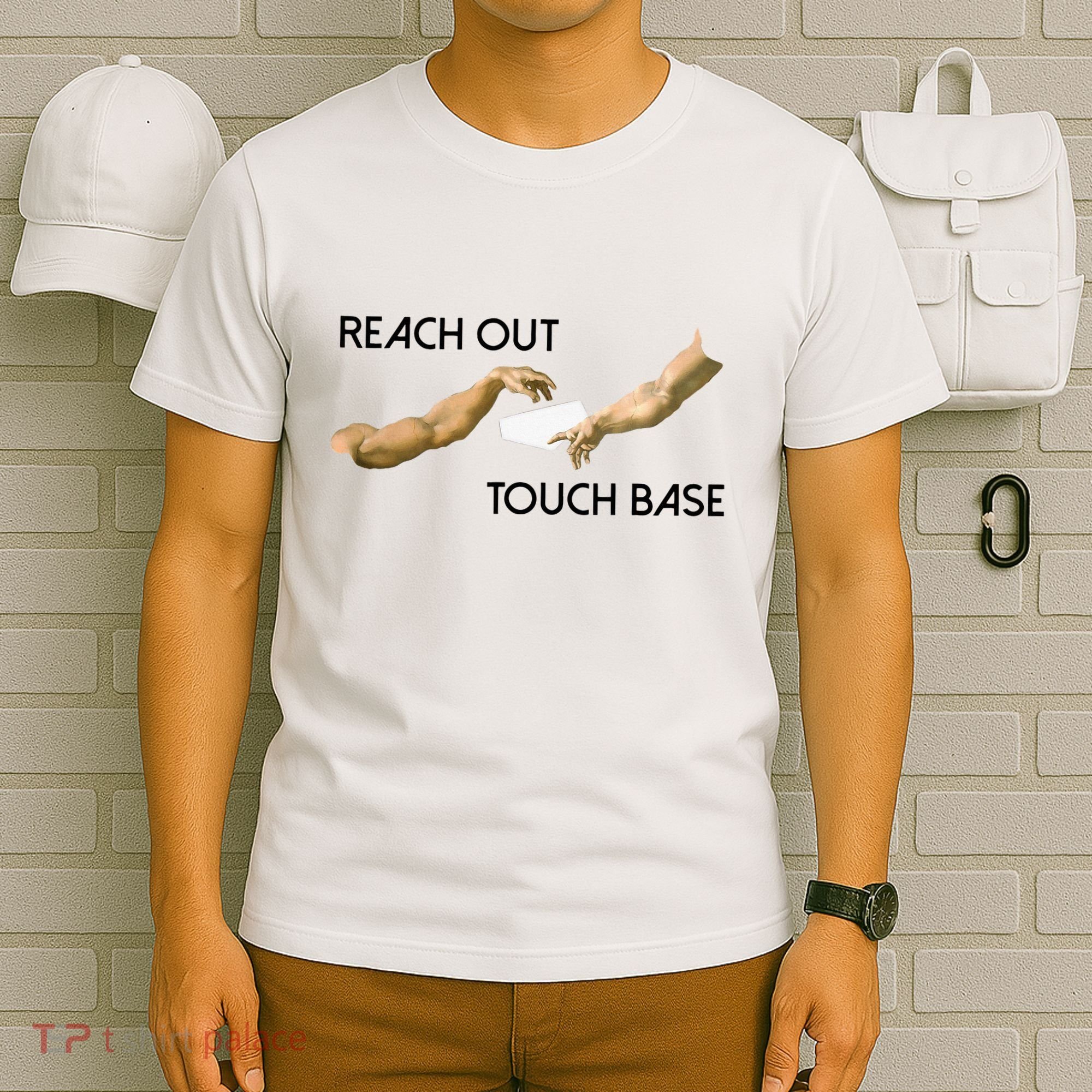 Reach Out Touch Base Tech Jargonslang T-Shirt
