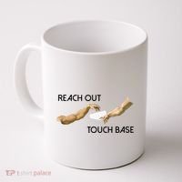 Reach Out Touch Base Tech Jargonslang Coffee Mug thumb 0