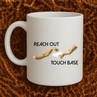 Reach Out Touch Base Tech Jargonslang Coffee Mug thumb 2