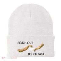 Reach Out Touch Base Tech Jargonslang Beanie thumb 0