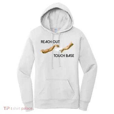 Reach Out Touch Base Tech Jargonslang Women's Hoodie