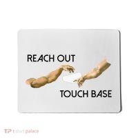 Reach Out Touch Base Tech Jargonslang Mousepad thumb 0