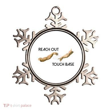 Reach Out Touch Base Tech Jargonslang Ornament