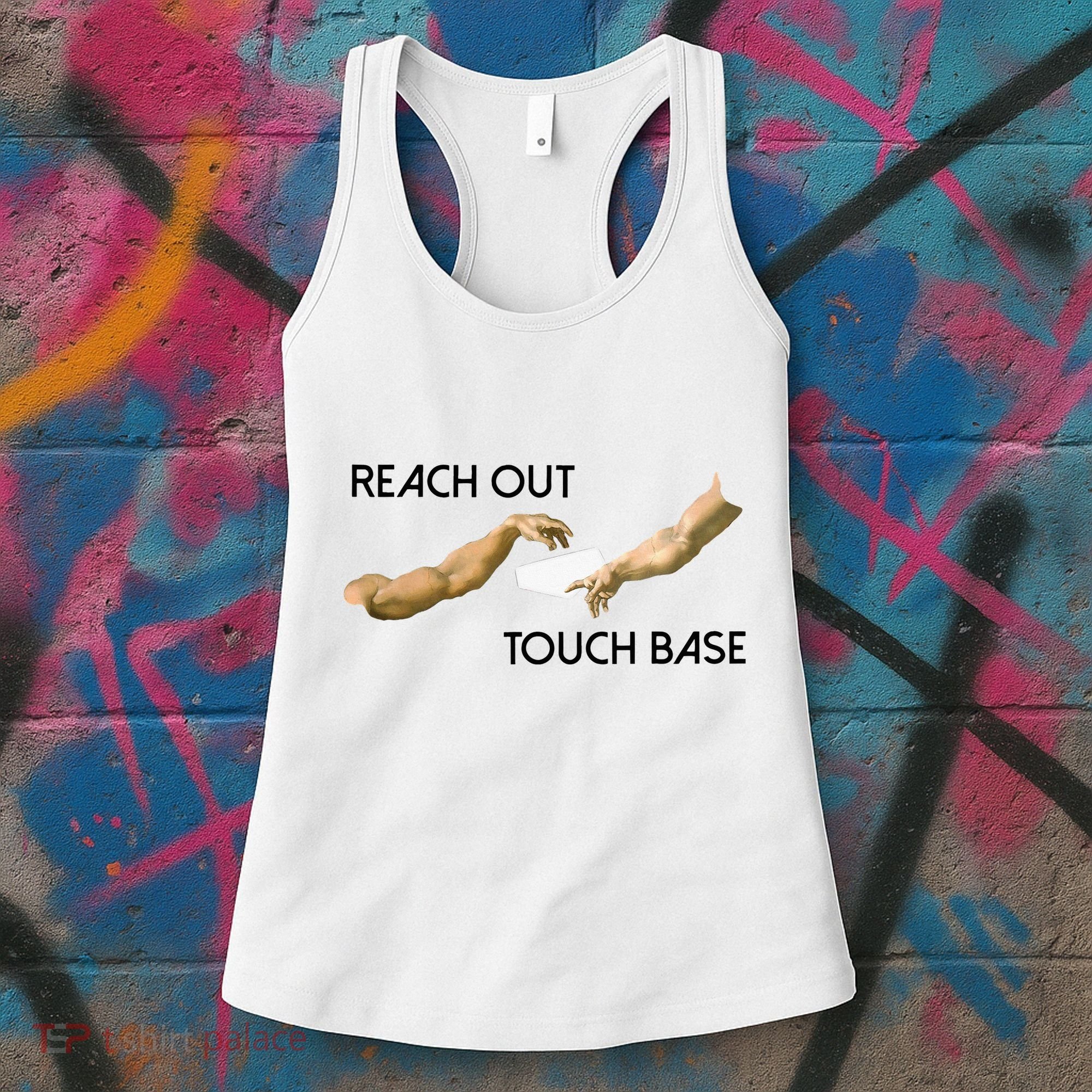 Reach Out Touch Base Tech Jargonslang Women's Tank Top