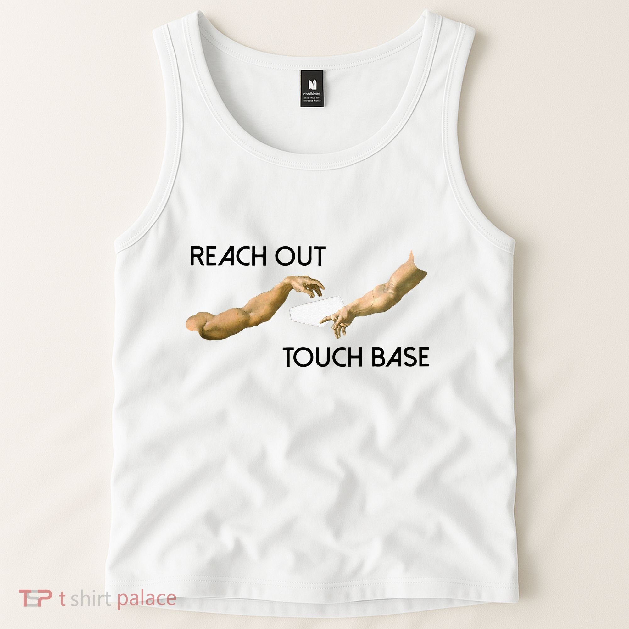 Reach Out Touch Base Tech Jargonslang Tank Top