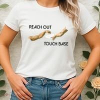 Reach Out Touch Base Tech Jargonslang Women's T-Shirt thumb 2