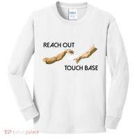 Reach Out Touch Base Tech Jargonslang Kids Long Sleeve Shirt thumb 0