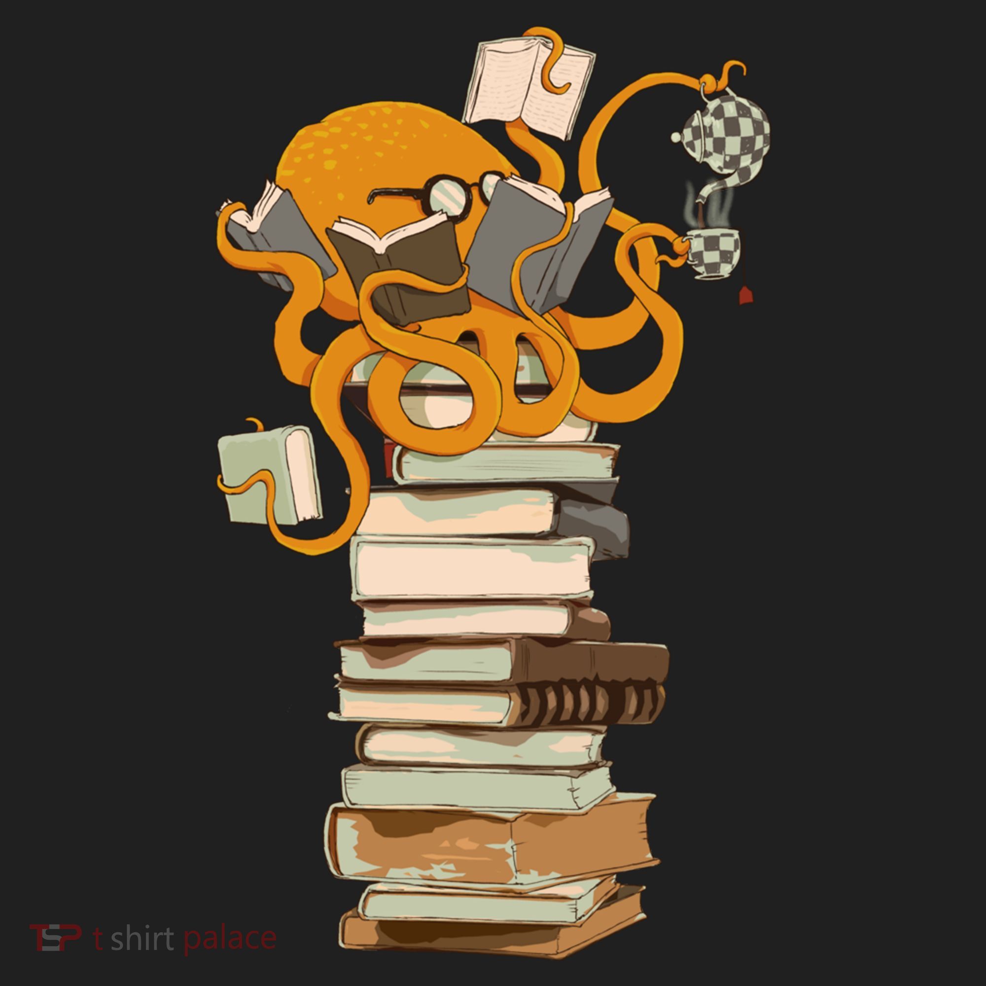 Reading Octopus Tea Coffee And Books Gift Women's Sweatshirt