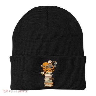Reading Octopus Tea Coffee And Books Gift Beanie