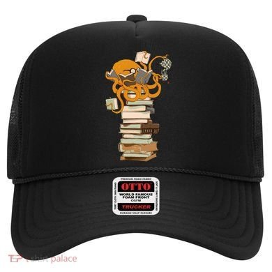 Reading Octopus Tea Coffee And Books Gift Hat