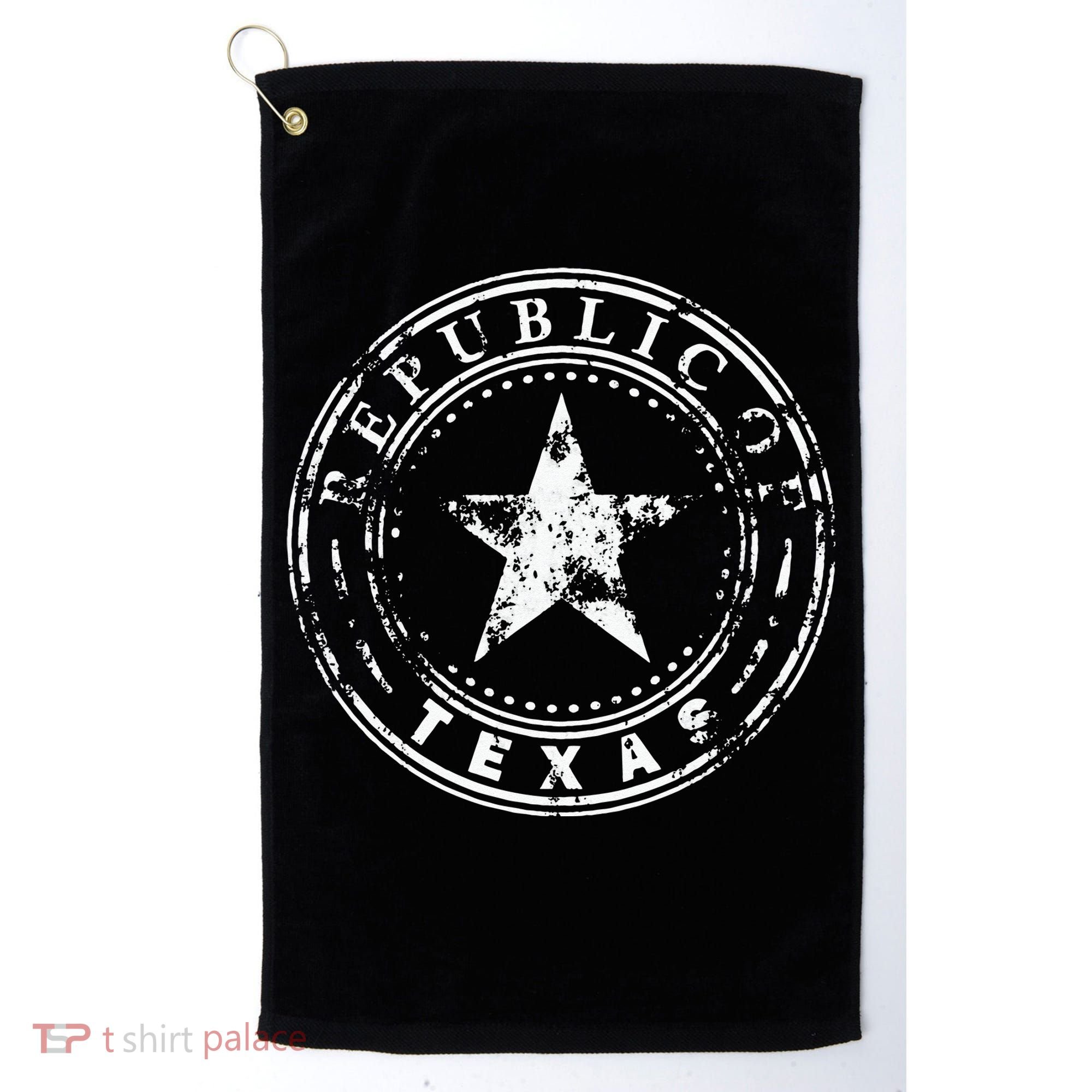 Republic Of Texas Golf Towel