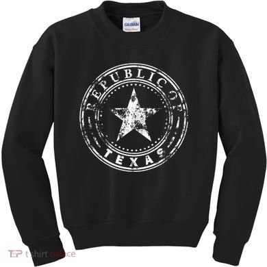 Republic Of Texas Kids Sweatshirt