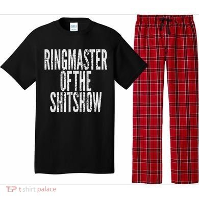 Ringmaster Of The Shitshow Pajama Set