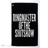 Ringmaster Of The Shitshow Golf Towel thumb 0