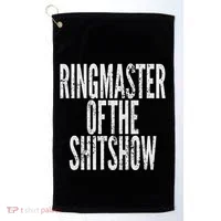 Ringmaster Of The Shitshow Golf Towel thumb 0