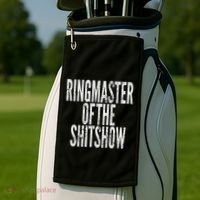 Ringmaster Of The Shitshow Golf Towel thumb 2