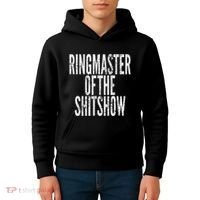 Ringmaster Of The Shitshow Kids Hoodie thumb 4