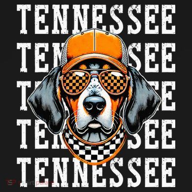 Retro Orange Tennessee Personalized Name Vintage Classic Tie-Dye Long Sleeve Shirt