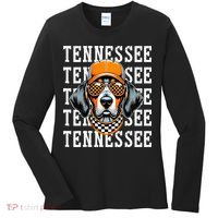 Retro Orange Tennessee Personalized Name Vintage Classic Women's Long Sleeve Shirt thumb 0