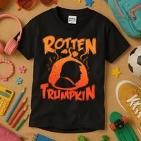 Rotten Trumpkin Kids T-Shirt thumb 3