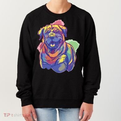 Rottweiler Colorful Dog Women's Sweatshirt