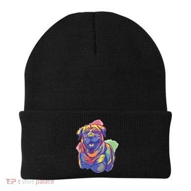 Rottweiler Colorful Dog Beanie
