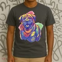 Rottweiler Colorful Dog T-Shirt thumb 3